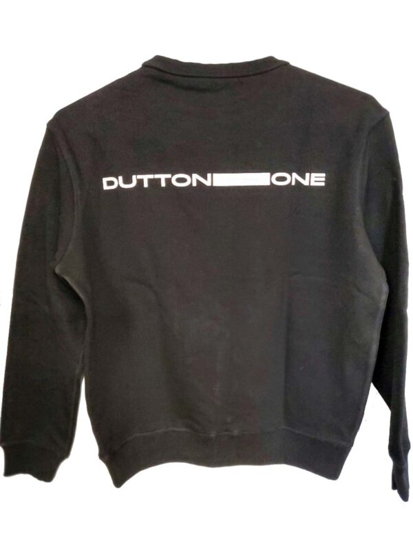 Womens' Dutton One Crew Neck Sweater Front and Back Logo - Image 2