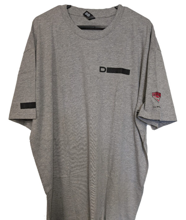 Men's Dutton One Grey T Shirt 4 Logos