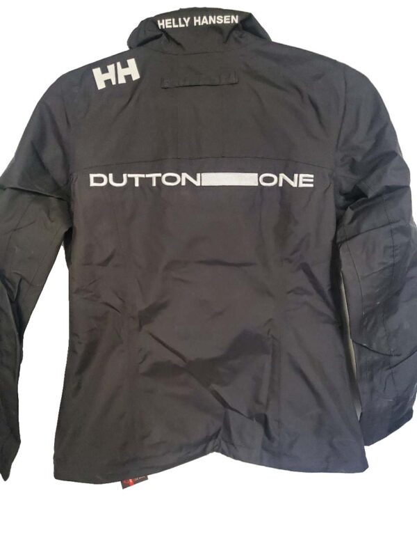 Womens' Helly Hansen Black Jacket Front and Back Logo - Image 2